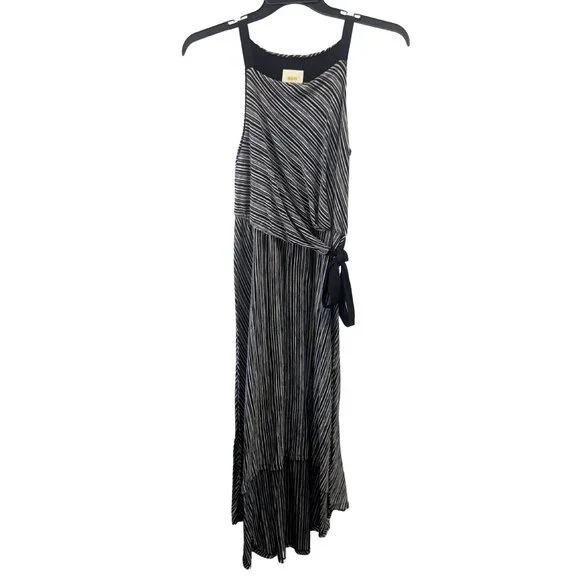 Maeve Anthropology Asymmetrical Black Sleeveless Dress - XS, - Picture 1 of 11